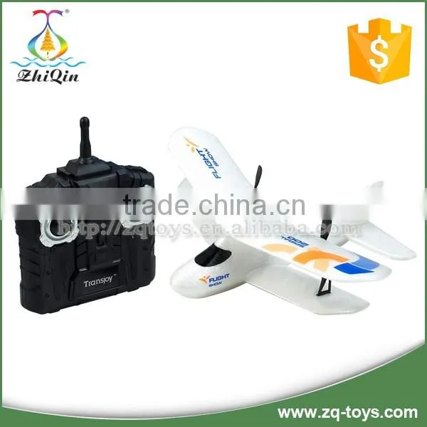 2.4G 2 channel remote control toy glider plane for children
