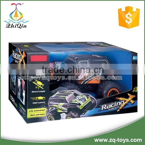2016 Popular 40MHZ big wheels rc racing car for sale