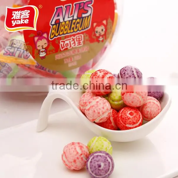 Yake magic bubble gum with fruit flavor