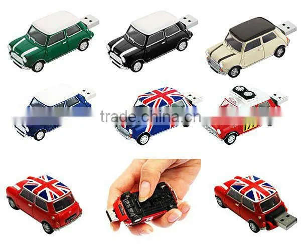 latest style mini usb memory flash disk for gift car vedio