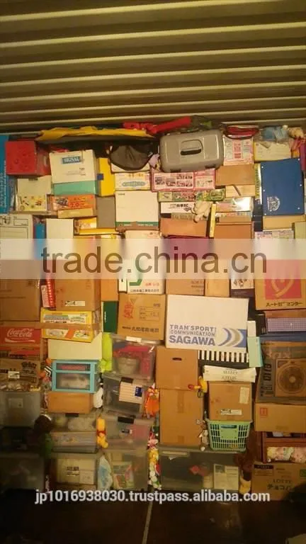 Used children's toys with mixed plastic products like baby items...by 40 FT HQ container exported from Japan TC-009-68