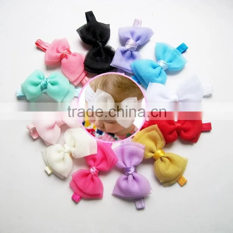children pearls korean lily flower baby headband