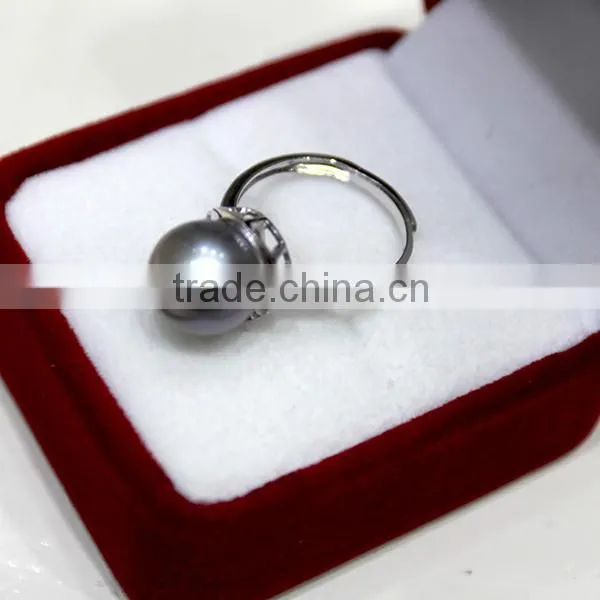 south sea pearl price real pearl jewelry price round pearl ring real 925 silver ring