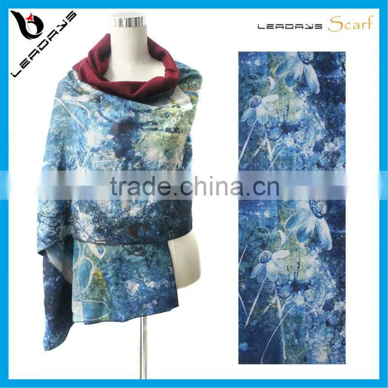 brand name fashion stripe 2015 wool scarf