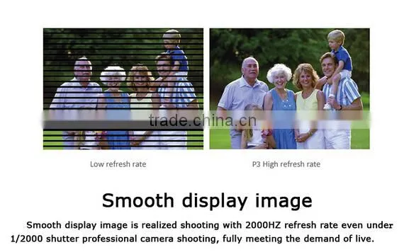 HD small spacing indoor p3 SMD full color Rental led display screens