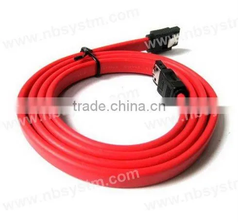 premium SATA to eSATA data cable with shield braiding