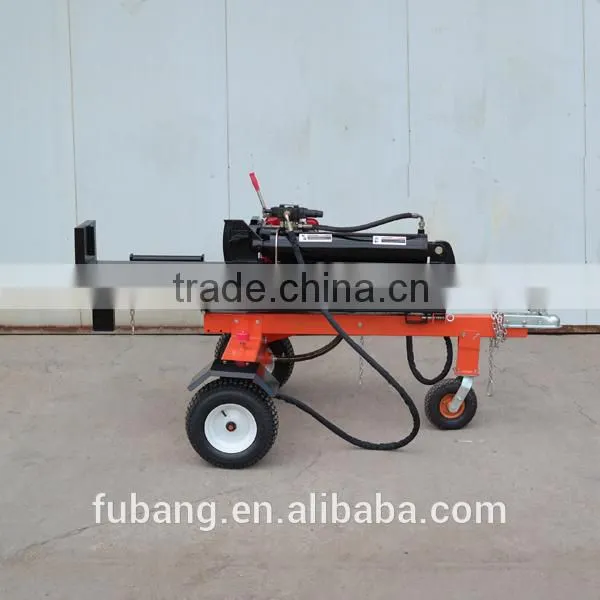hot selling 42t 610mm log cutter and splitter machine from Laizhou China