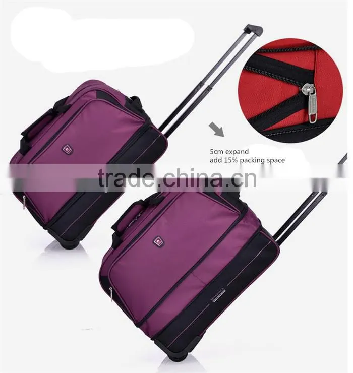 single ladies duffle bag new product women trolley bag from China