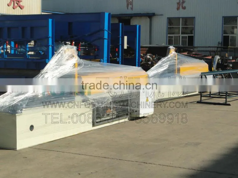 Gypsum board stud track double size making machine