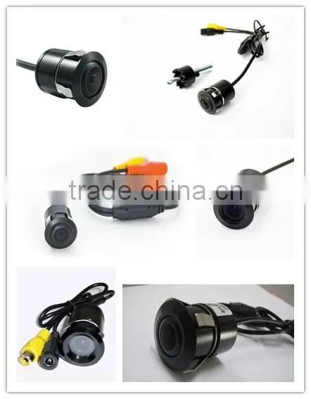 Parking Universal Reverse Cameras,black waterproof car security camera for universal cars