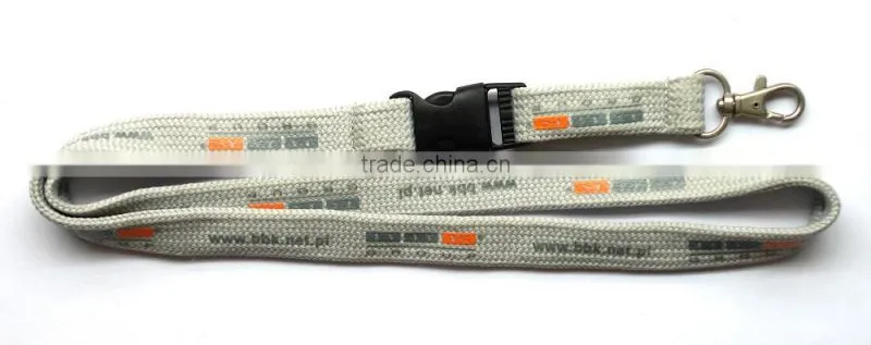 polyester custom lanyard with low minimum quantity