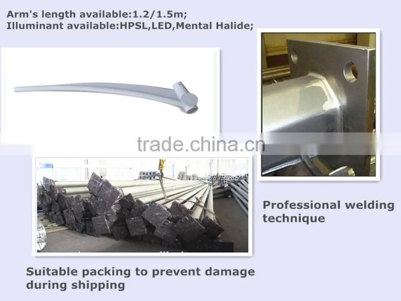 Street Lighting Pole/steel pole/street pole