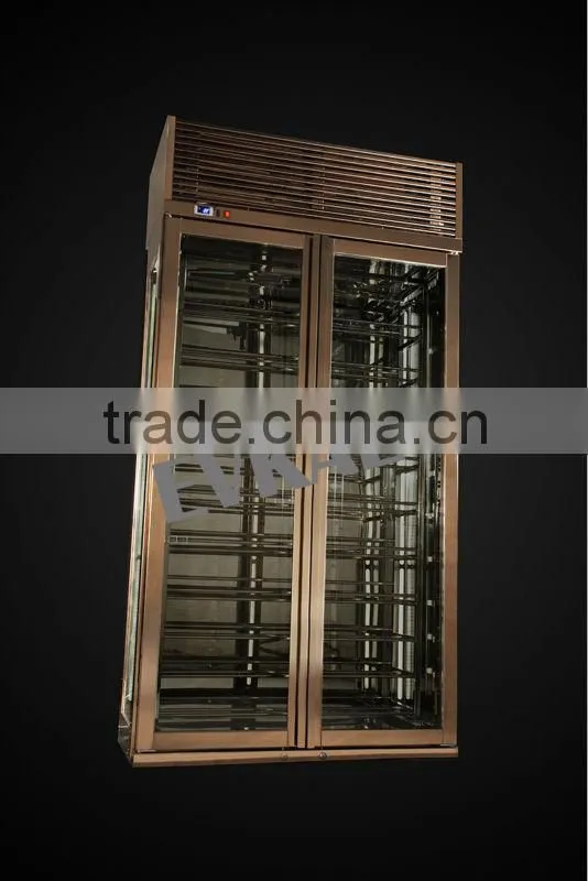 luxury wine cooler for hotel/stainless steel wine chiller