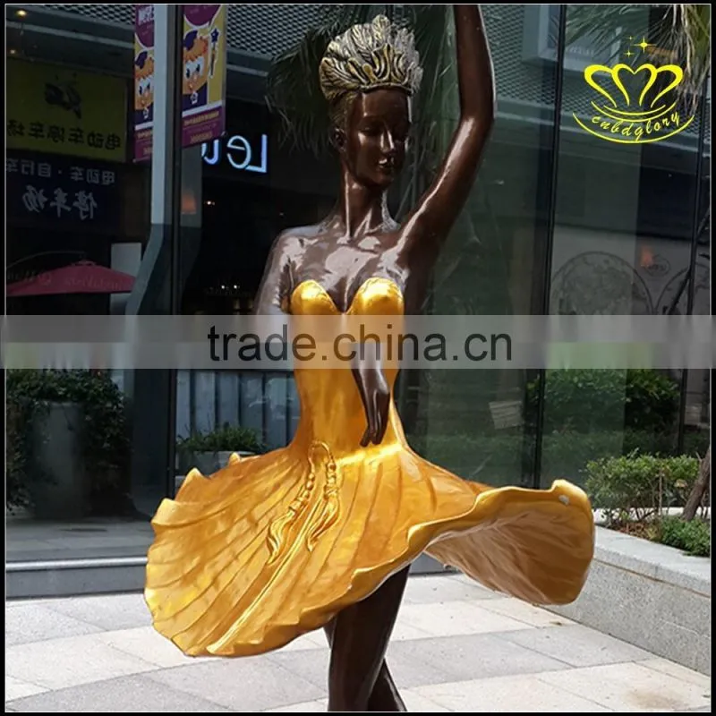 European Angel bronze sculpture of city square bronze sculpture