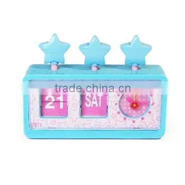 Europe Style Decorate Figure Table&Desk Alarm Clock