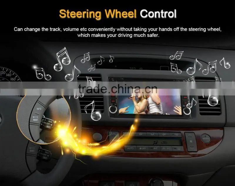 Ownice Quad core Android 4.4 double 2 din touch panel Car radio GPS with FM AM radio