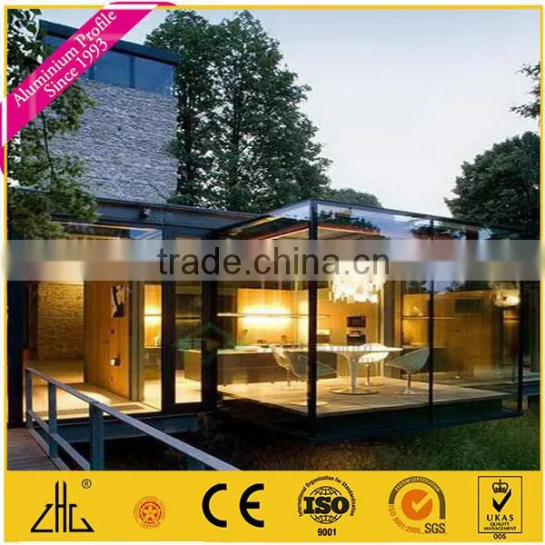 WOW!!!20 years 2014 hot sale luxury tempered glass Frame Round Shower cabin /aluminum profile anodizing polishing for shower
