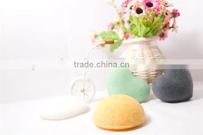 Wholesale Free Pore Sponge Facial Cleaning Sponge 100% Natural Konjac Sponge