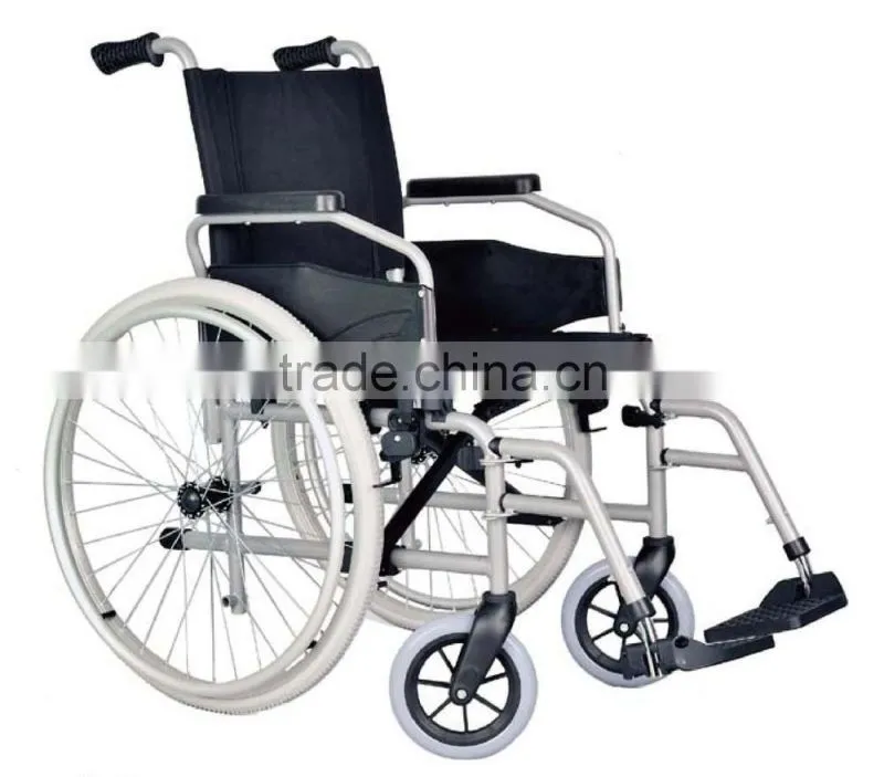 powder coated manual wheel chair