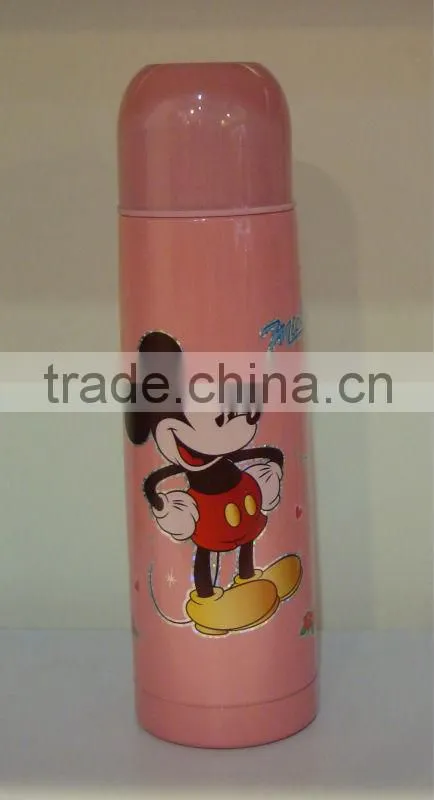 500ml steel vacuum flask keep hot and cool