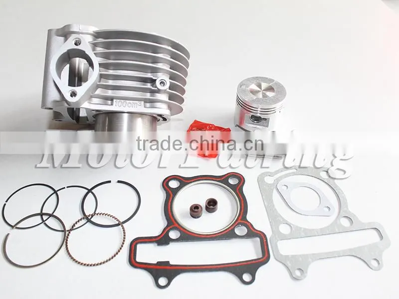 Motorcycle engine part Cylinder Kits for GY6-100 KYMCO100 50mm Aluminum Alloy