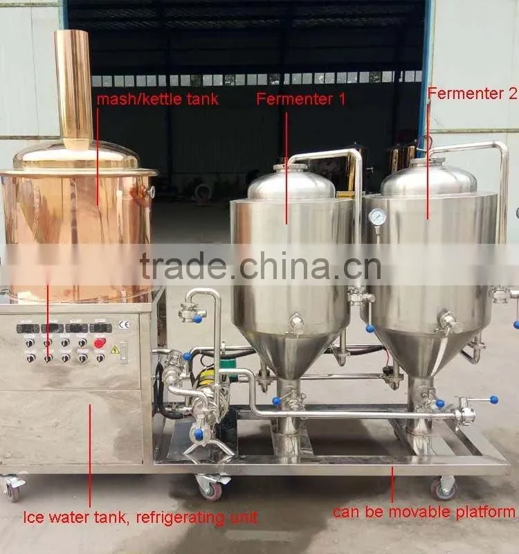 Shunlong design 50l beer equipment for sale