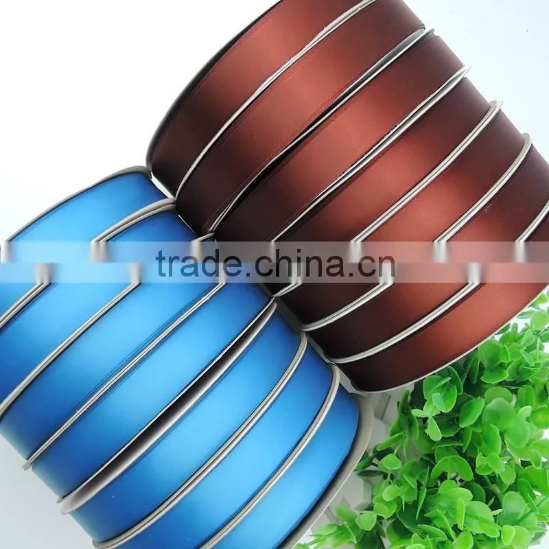 wholesale good quality high level handmade flowers material satin ribbon