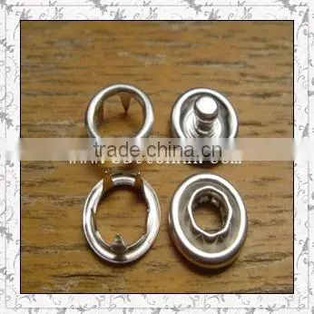 Factory wholesale ring prong snap button