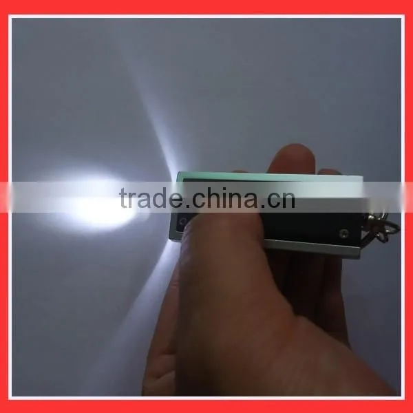 cheapest UV led mini light keychain 365nm and 395nm