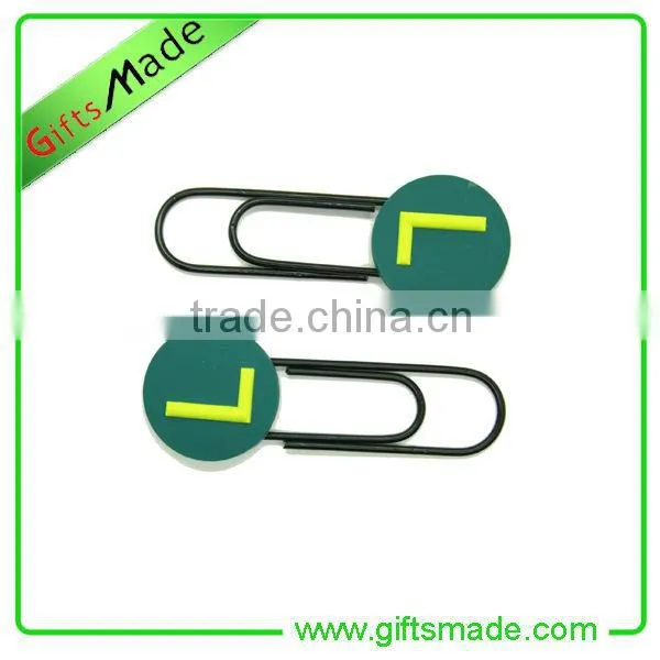 2013 New style Promotional custom eco-friendly rubber bookmark