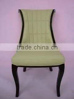 Carved luxury wood chair for 5 star hotel - YSM004