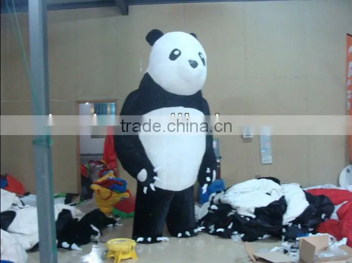 Movable Inflatable Panda Costume