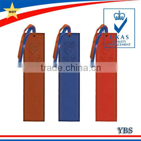 Wholesale Factory Price Faux Leather Bookmark