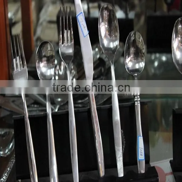 custom disposable silver plastic fork knife and spoon individual wrapped for airline