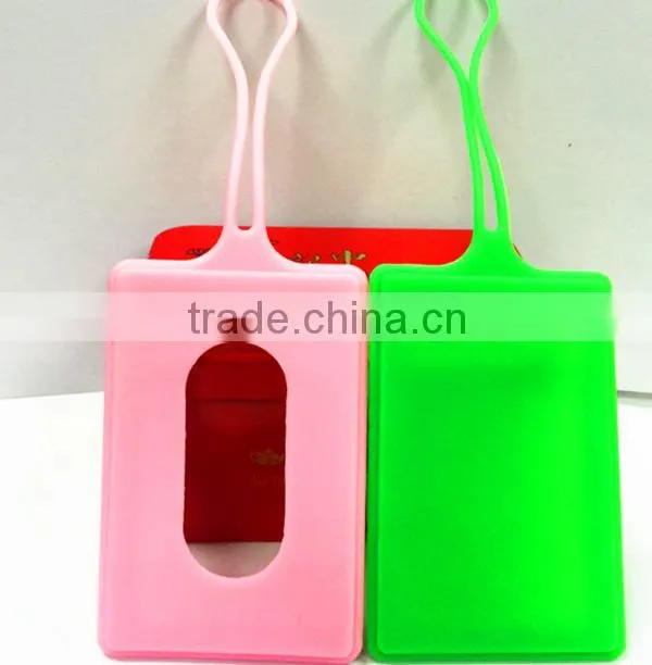 High Quality Specialized Silicone Rubber Luggage Tag Bag Tag