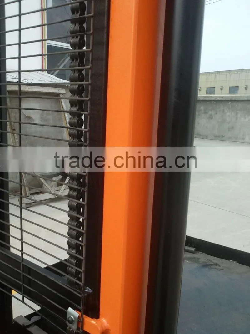 1.2T 4.5m passed CE AC battery powered standing new material handling full electric reach stacker for sale