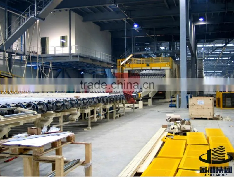 China top manufacturer gypsum board machine( hot air,hot oil)/automatic new technology gypsum board making machine