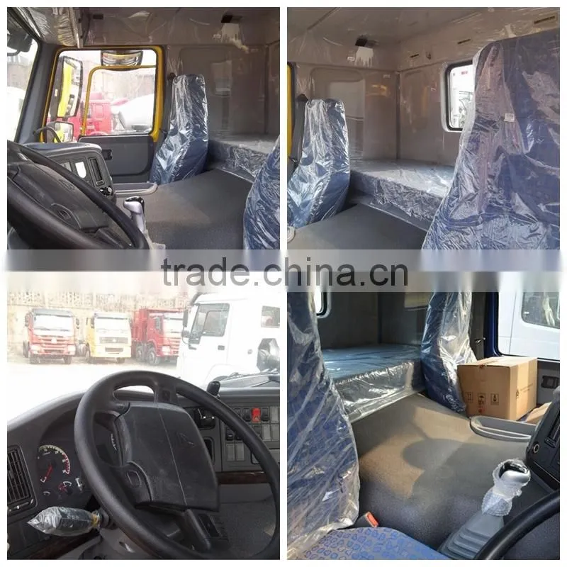 Howo 6x4 tractor truck for towing semi-trailer