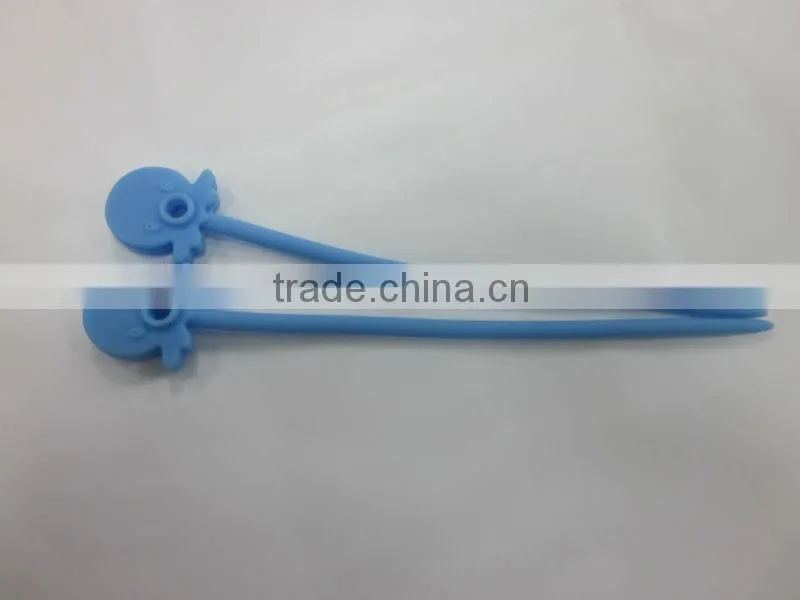 2015 latest design FDA & LFGB approved silicone tying bands