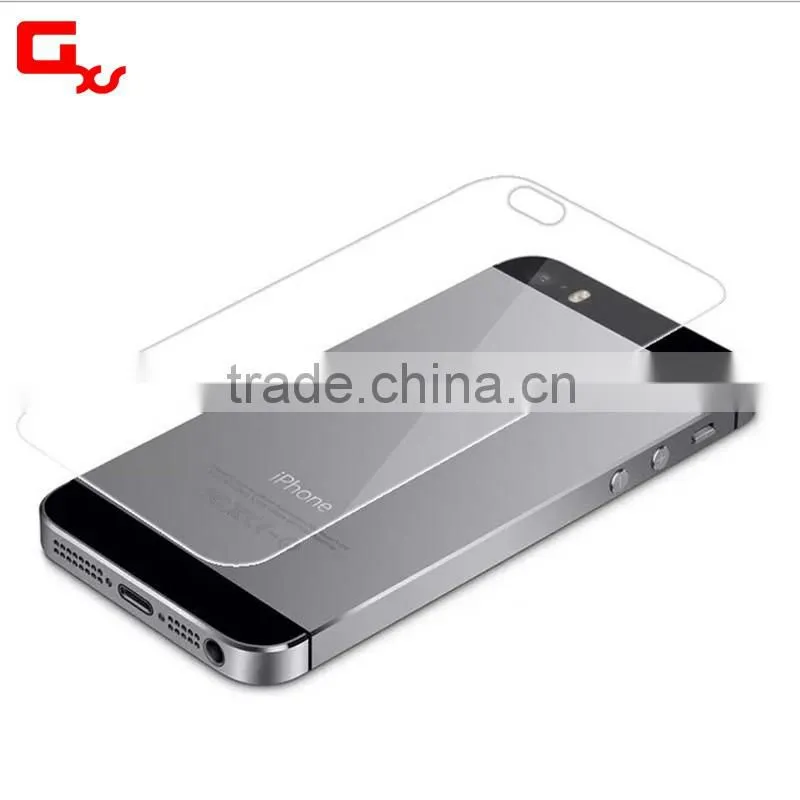 9H 0.33mm 2.5D wholesale tempered glass Front and Back screen protector for iphone 5 5s 5c