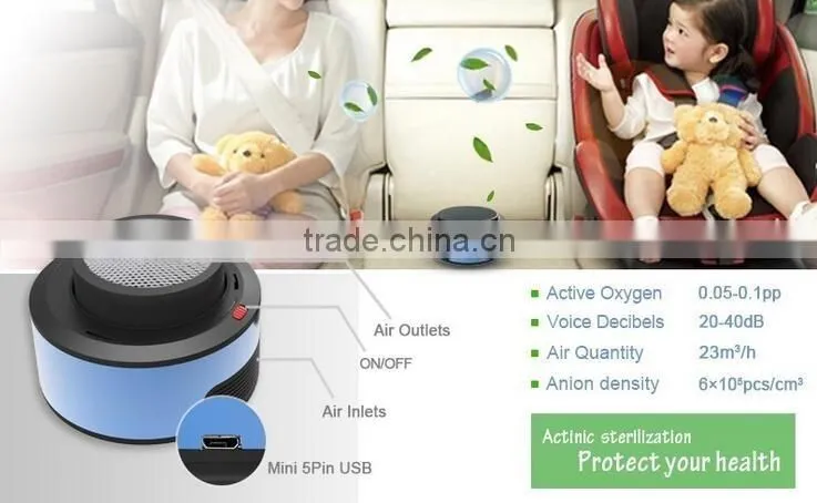 New Air Cleaner , Mini Air Purifier for Car AP-101