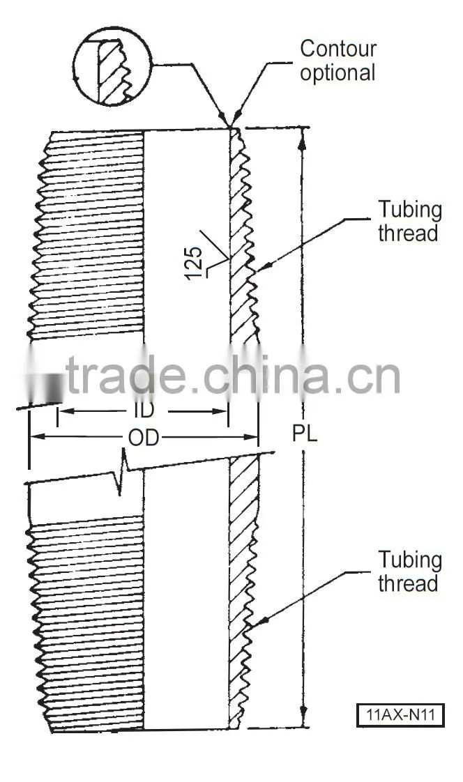 Oil-Drilling Seating Nipple EUE 8RD from Manufacturer