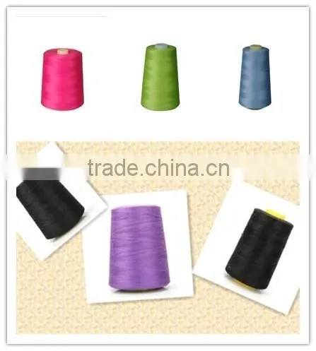 the best price for polyester color yarn , 100% polyester yarn sewin thread , ring spun yarn