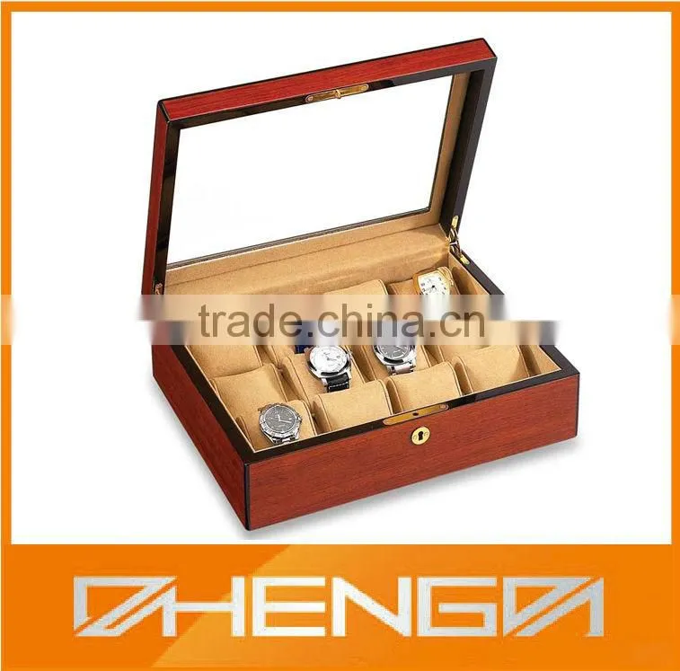 Good Quality Leather Watch Display Box Custom Made in China