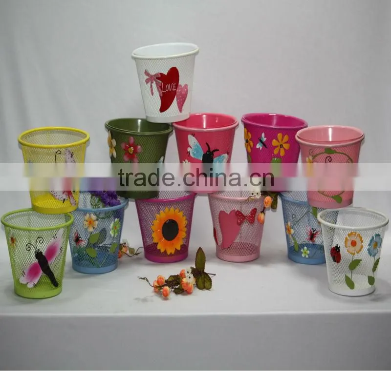 metal hanging flower pots garden Planters for sale