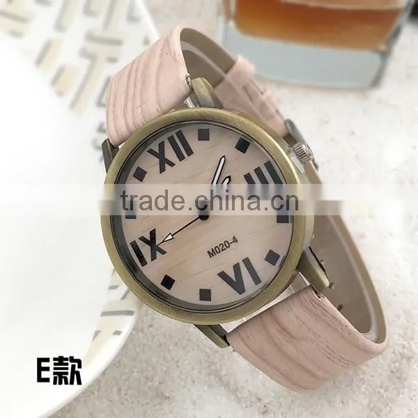 Good Quality Personality Wood Design Watch Custom