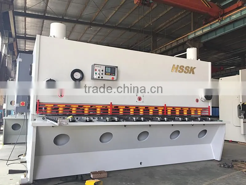 qc12y-6x3200 hydraulic shearing machine cnc metal shear machine guillotine metal shears