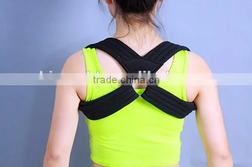 Arched back hump correction back brace / Fixation back belt