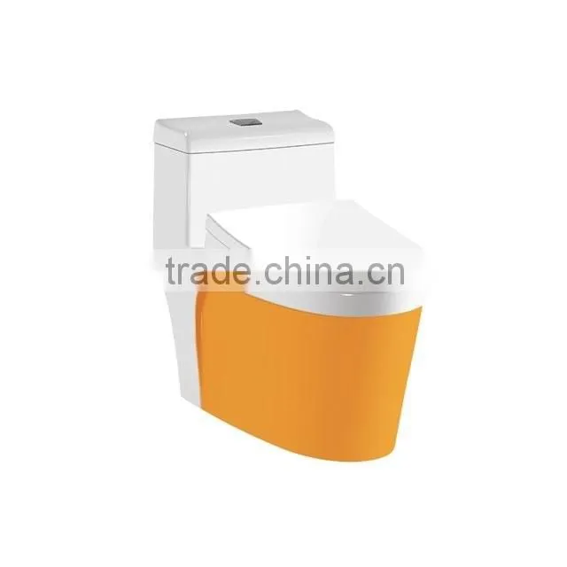 New Design Bathroom Washdown one piece latrine Color toilet DA8822