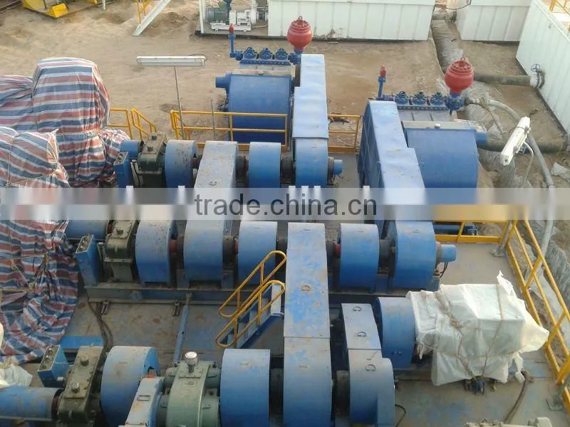 Machinery drive drilling rig